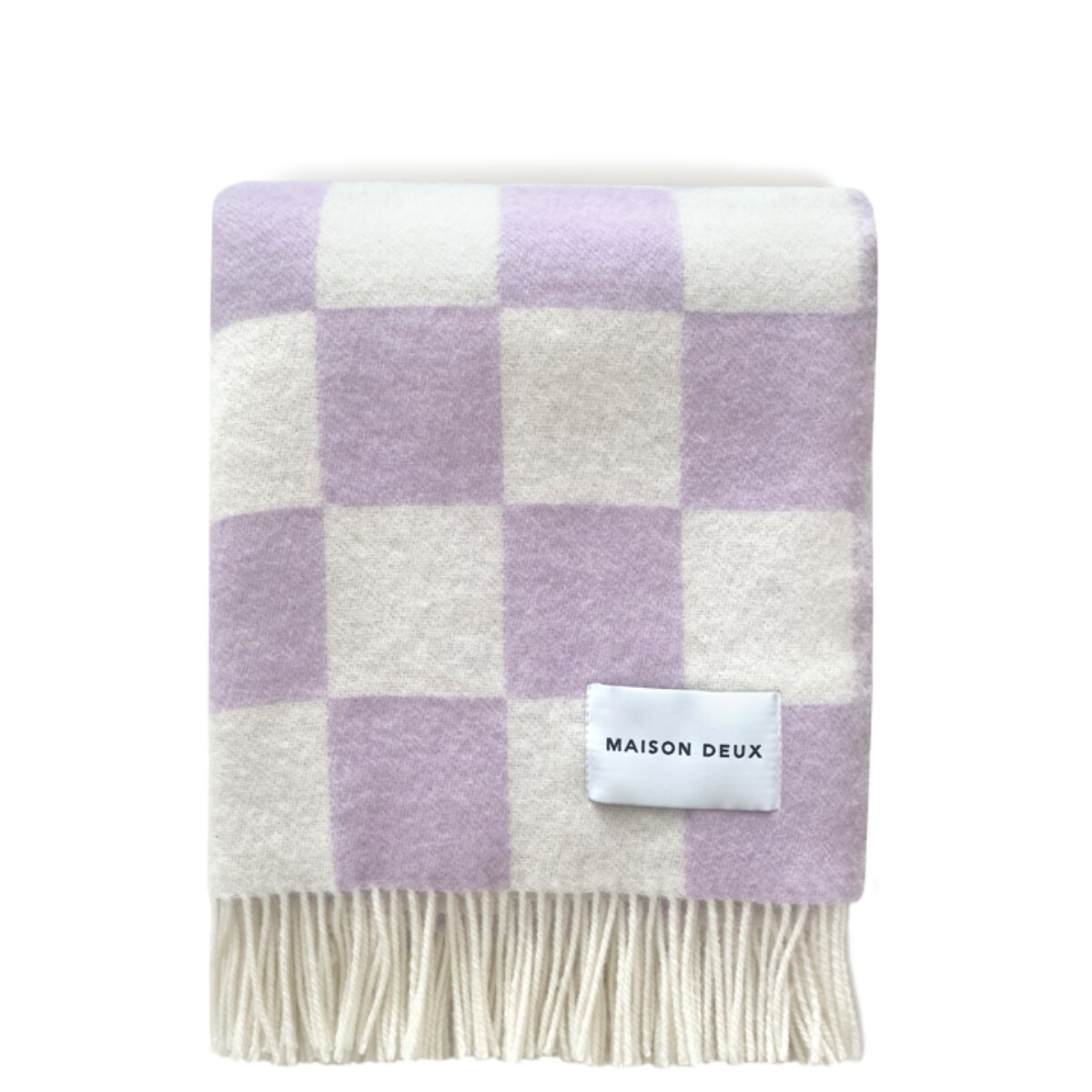 Checkerboard Plaid Lila Wit€169,00 Maison Deux Maison Deux