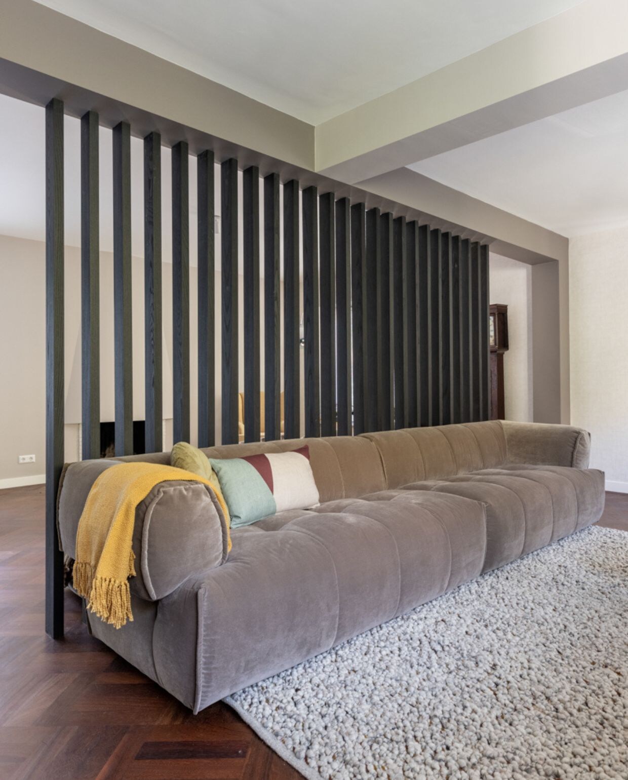 Weer verliefd op je huis aflevering 4 seizoen 19, Fietje in Hilversum, roomdivider Weer verliefd op je huis aflevering 4 seizoen 19 | styling Fietje Bruijn | fotografie Margriet Hoekstra