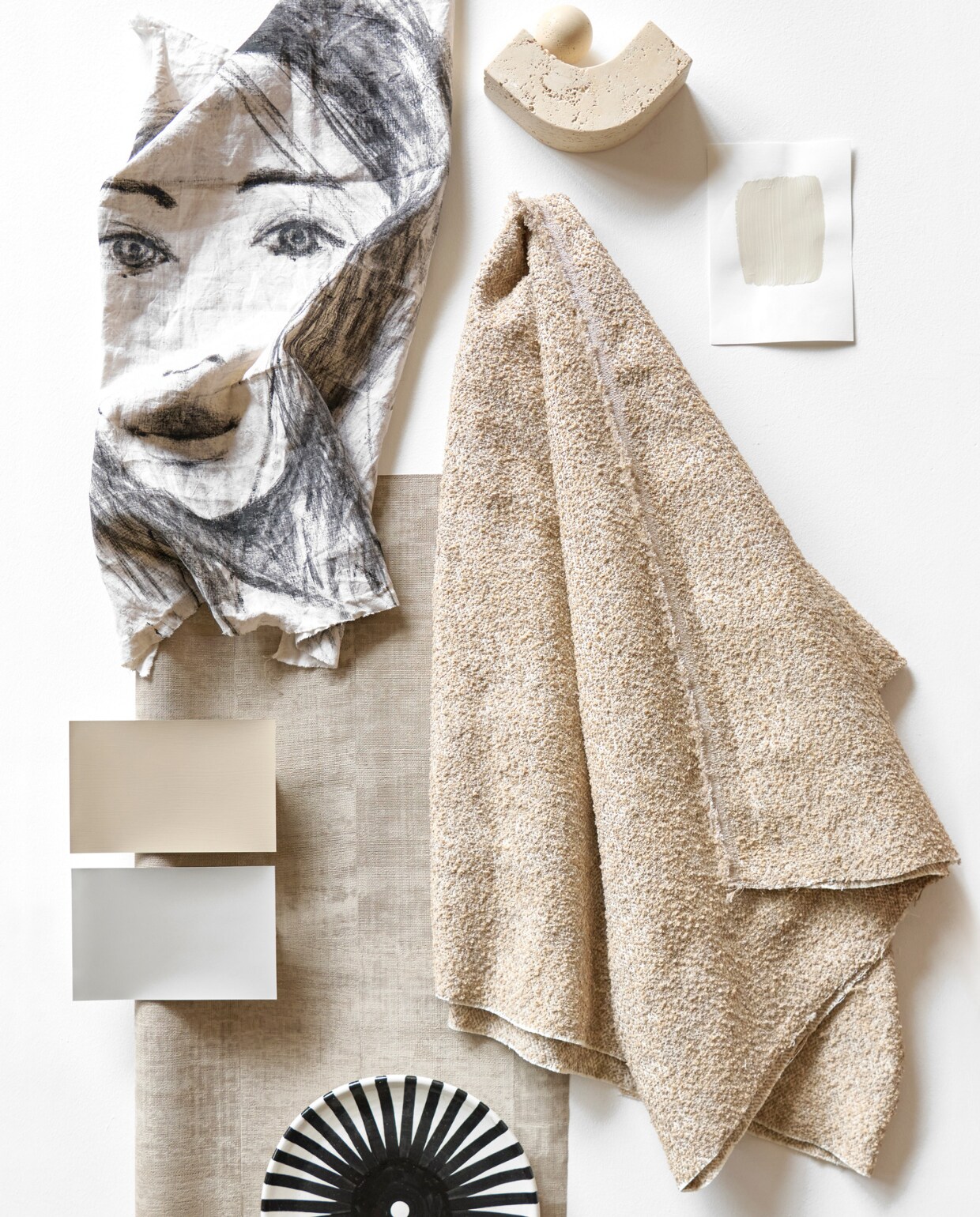 Moodboard Easy Living | Basta styling vtwonen 2023-11 met Marianne Luning en Marcel Wanders vtwonen 2023-11 | styling Marianne Luning | fotografie Sjoerd Eickmans