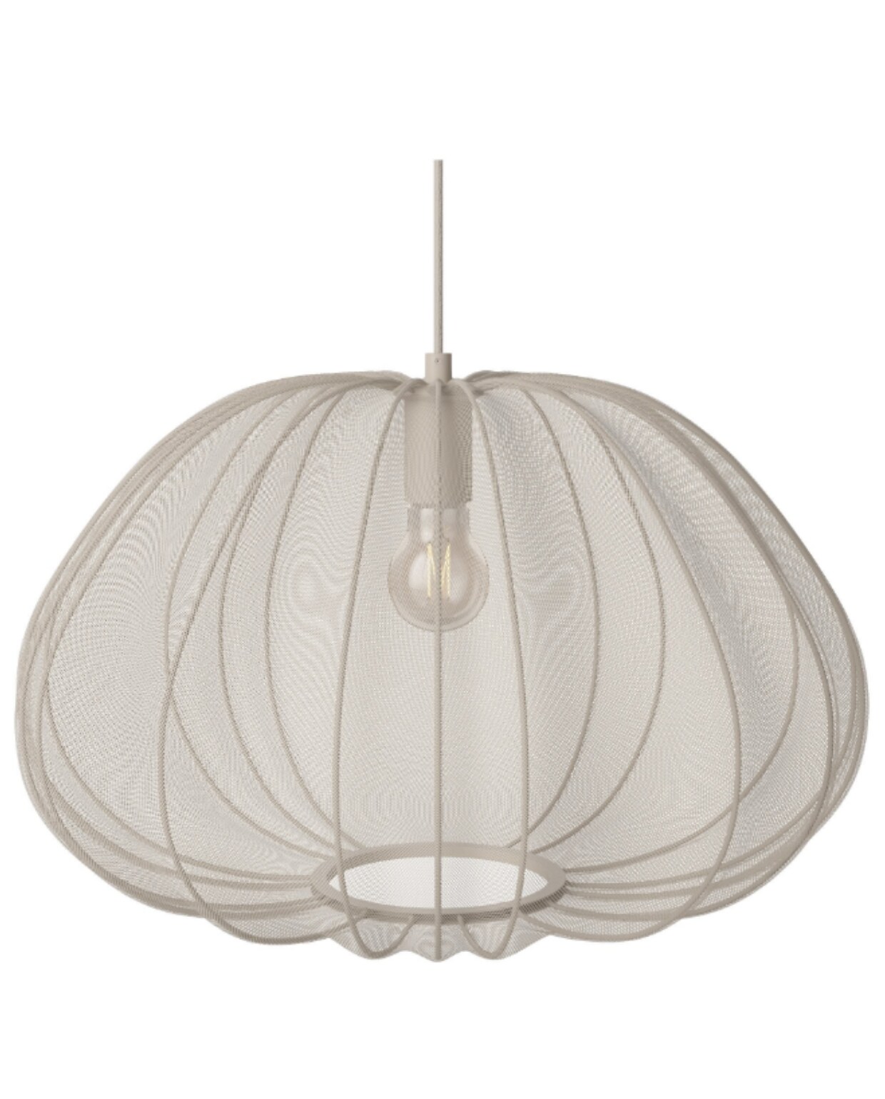 bolia balloon hanglamp - ø 49,5 cm - ivory vtwonen