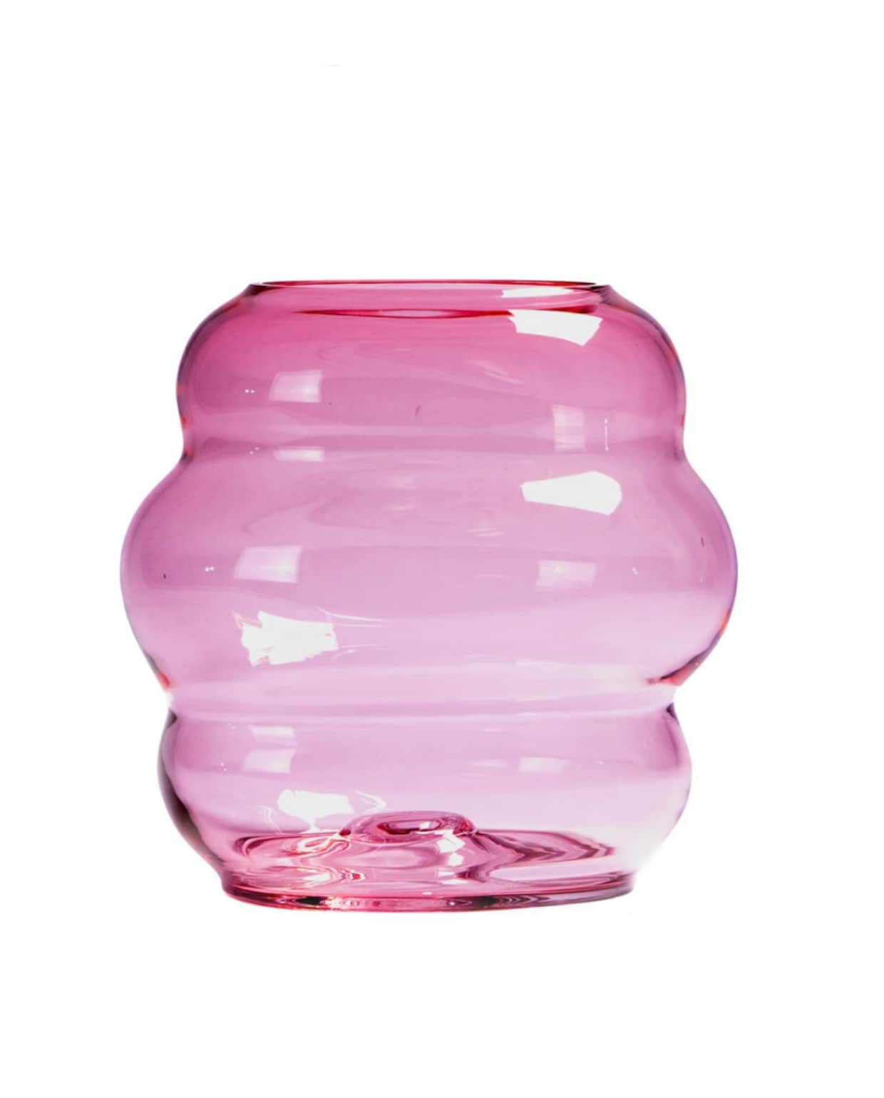 Muse vase, medium, rubine, Fundamental Berlin Finnish Design Shop
