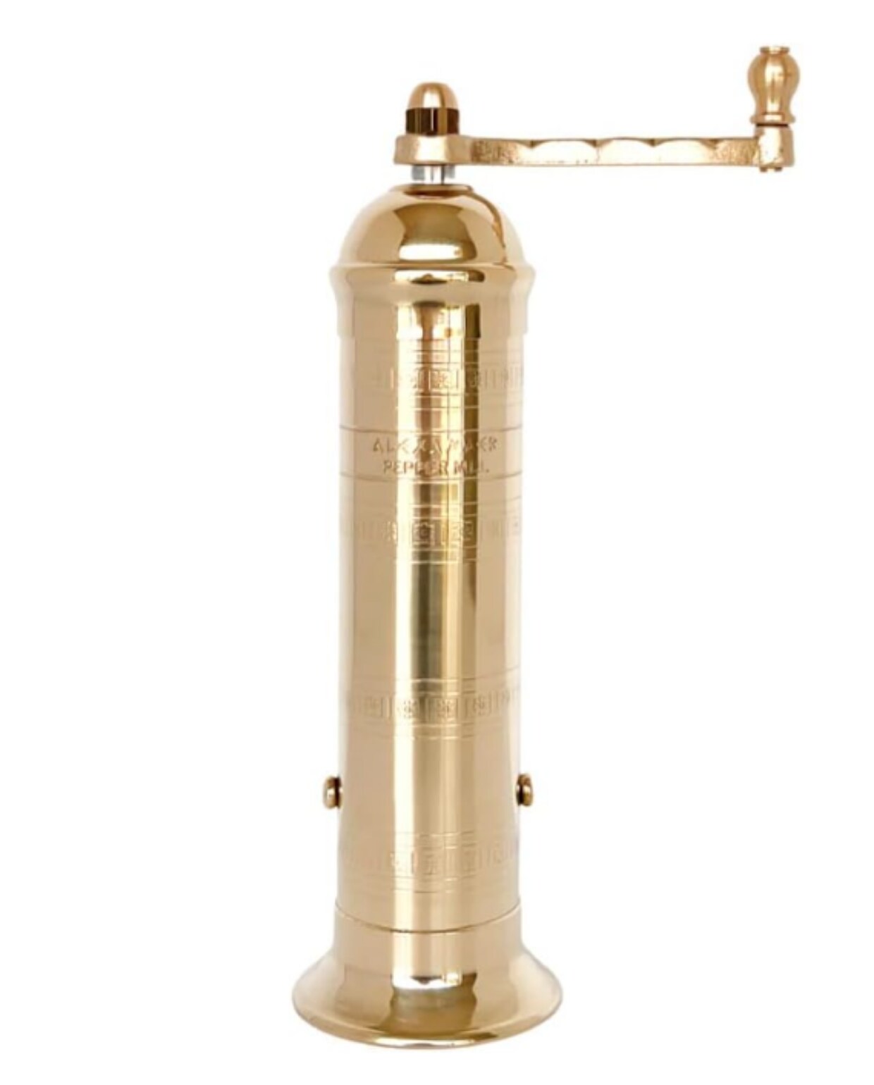 De originele Europese Pepermolen 8'' Messing Pepermolen Amazon