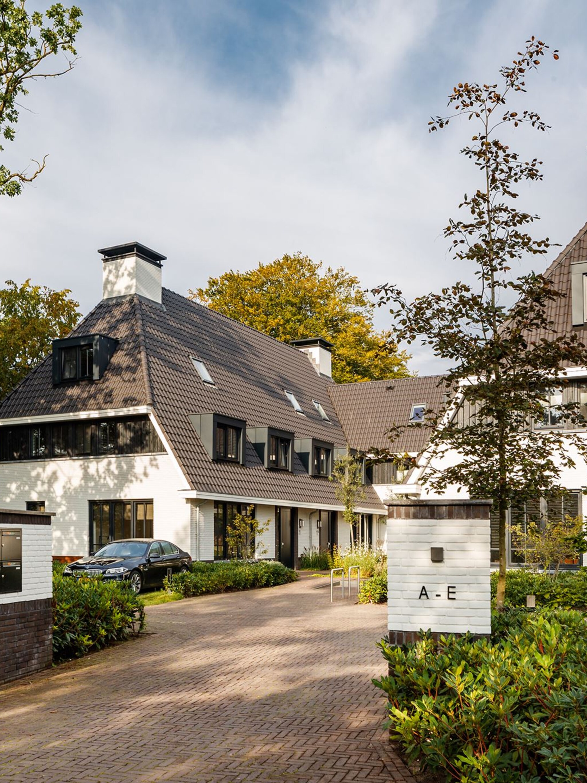gespot een geschakelde hotel chique villa midden in het park