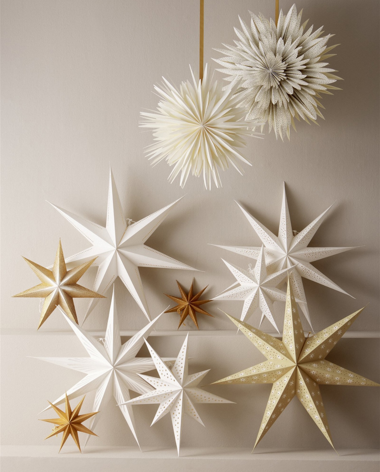 Paper Star Phoenix Off White 54 cm Bungalow.dk