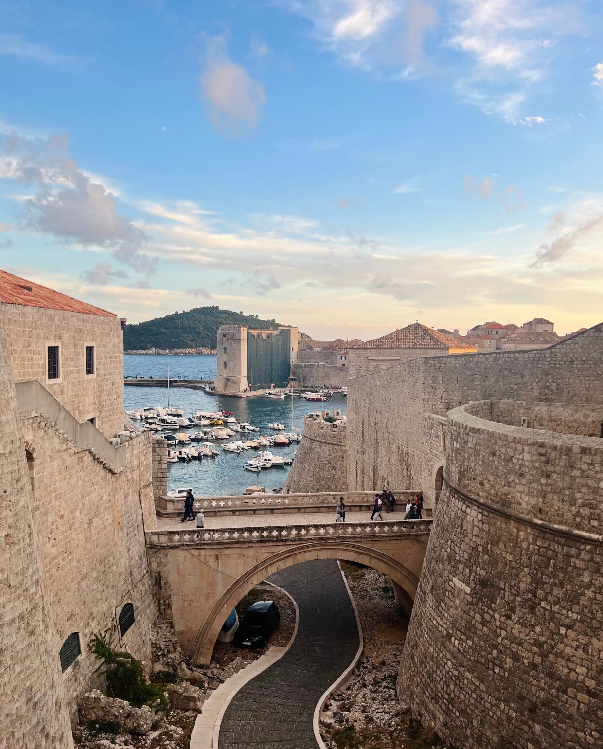 Stadsmuren van Dubrovnik Adeline Mans