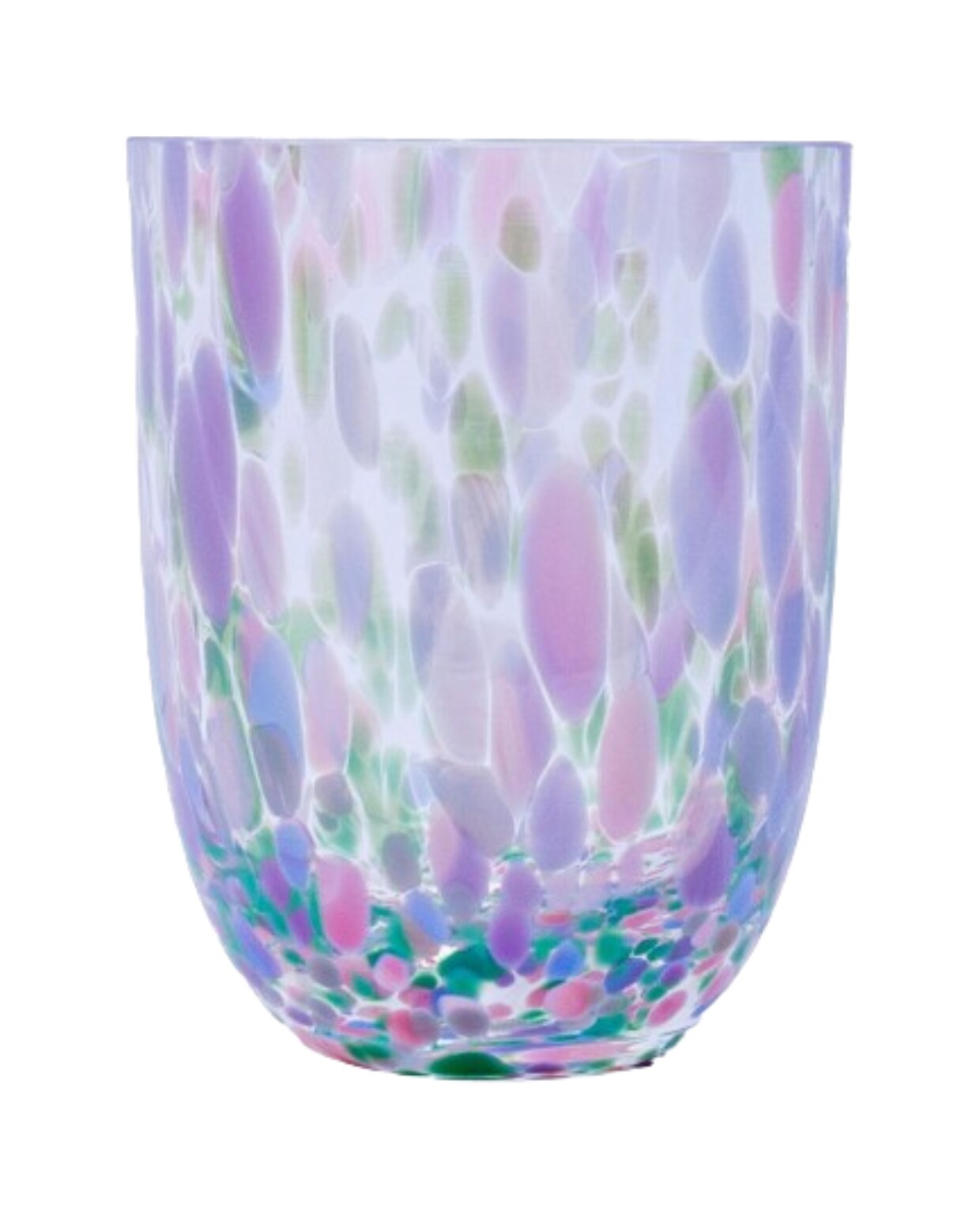 Anna von Lipa - Handgemaakte waterglazen Big Confetti, 6 stuks Westwing