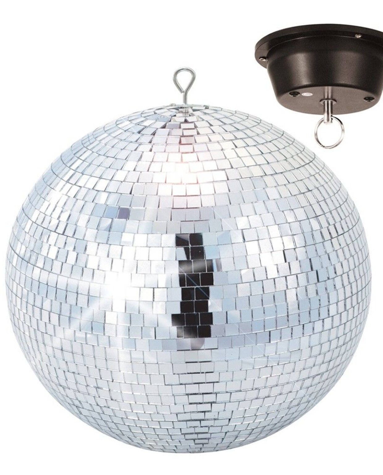 Discobal - Fuzzix MB30M discobol met motor - Spiegelbol 30cm Blokker