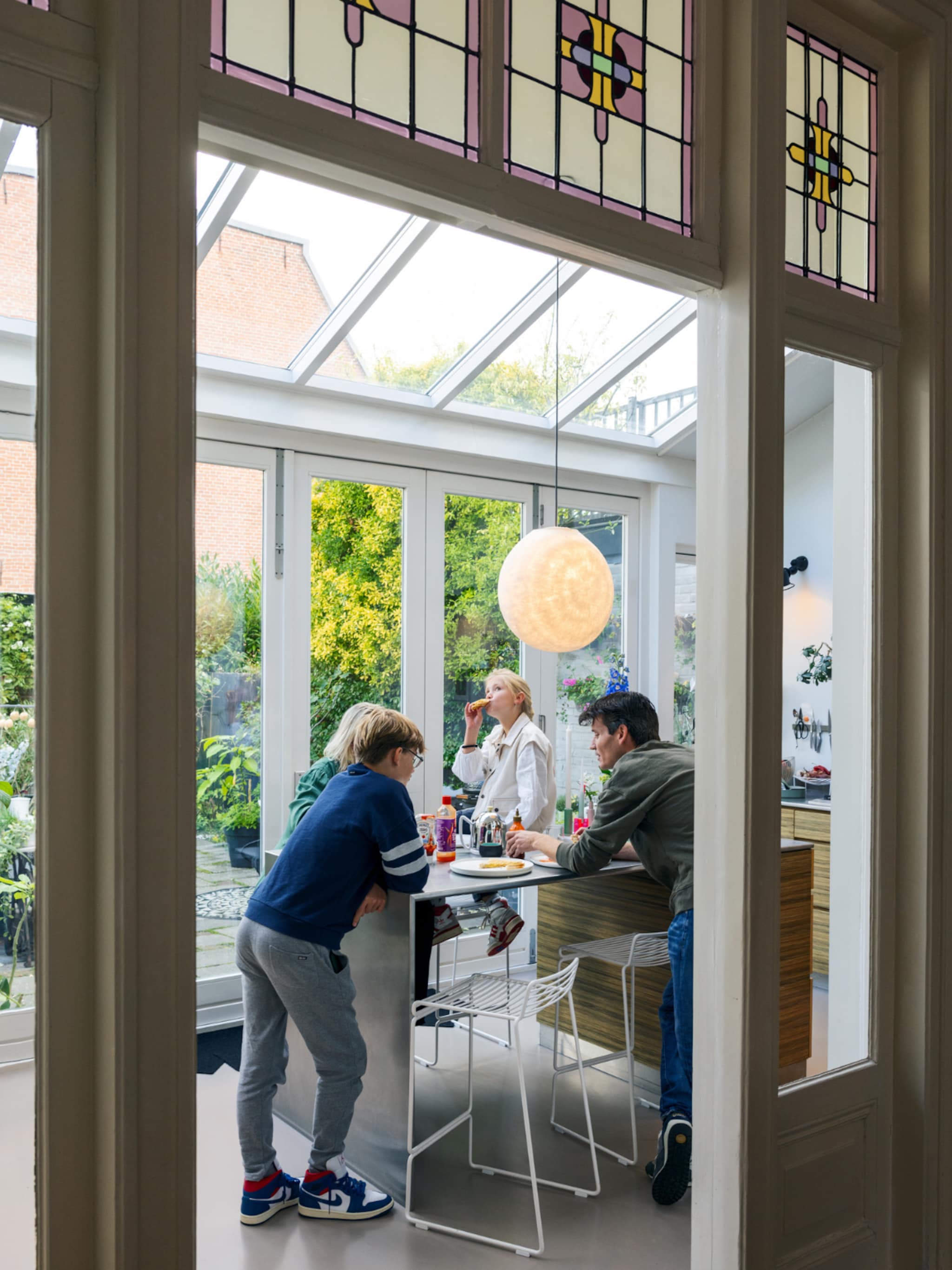 binnenkijken in een kunstzinnig herenhuis