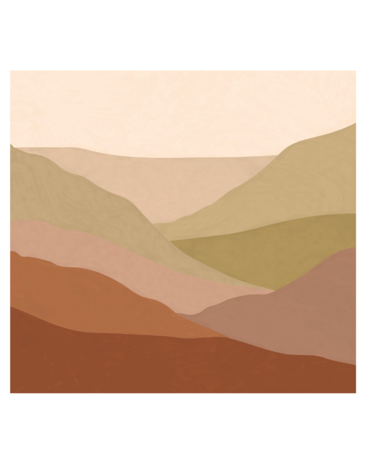 Fotobehang landschap (dessin 112113) Karwei