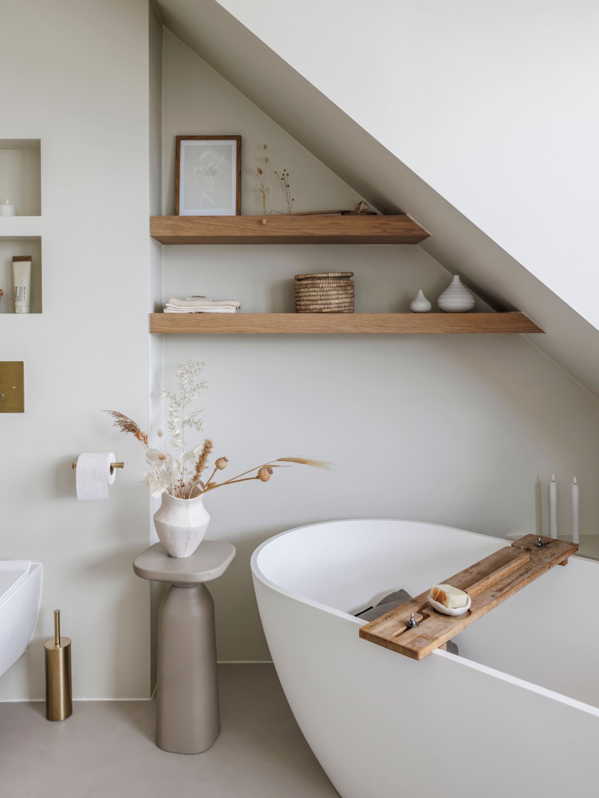 binnenkijken in badkamers met scandinavische stijl