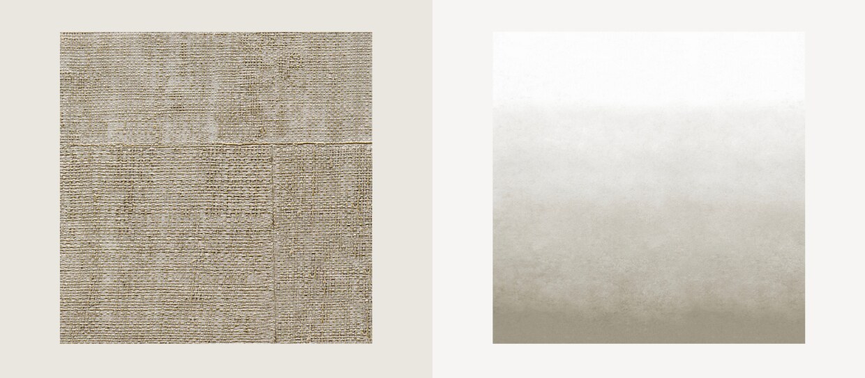Foto 1: behang Elitis | Foto 2: behang vtwonen