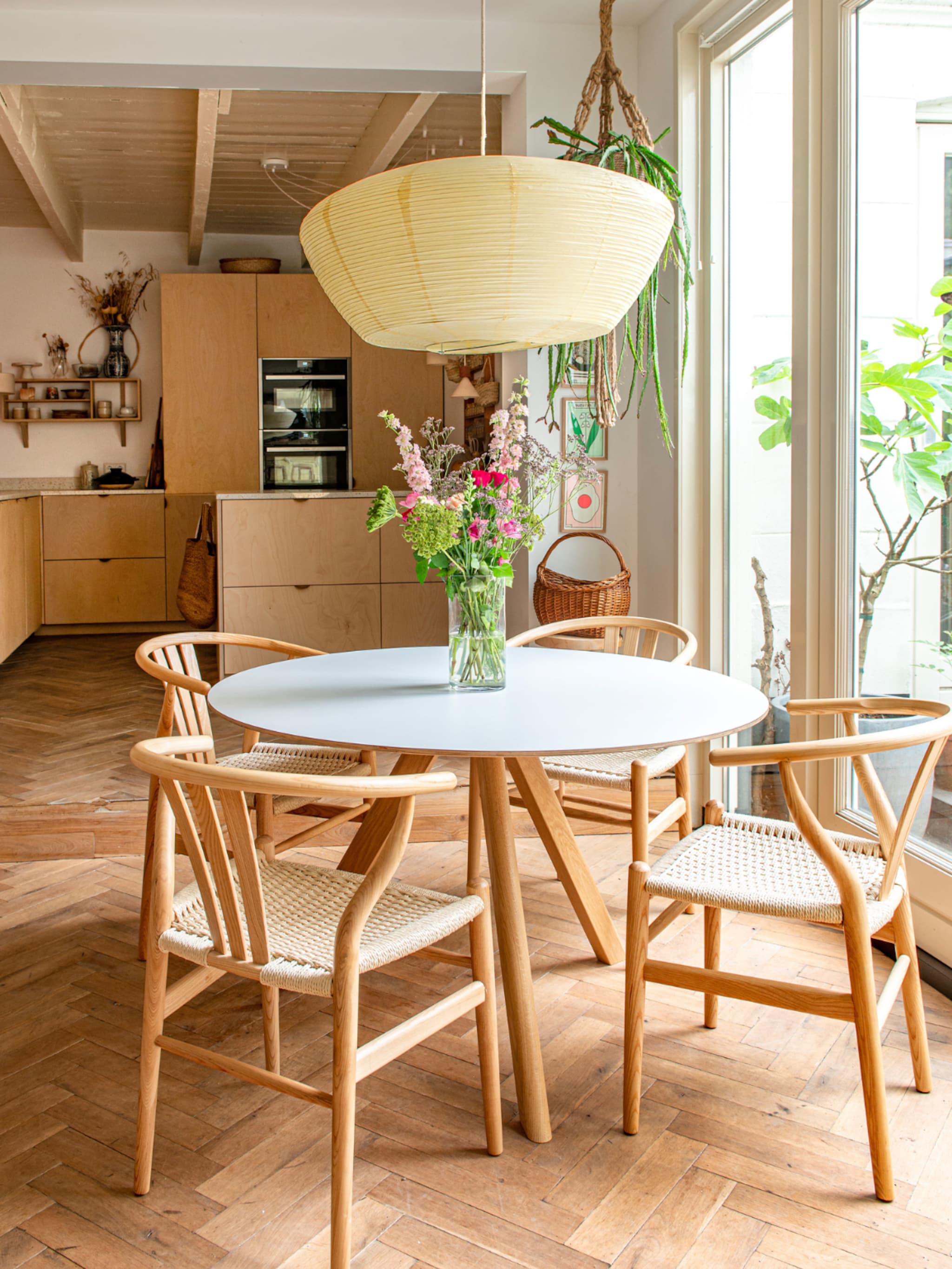 binnenkijken in keukens met bohemian stijl
