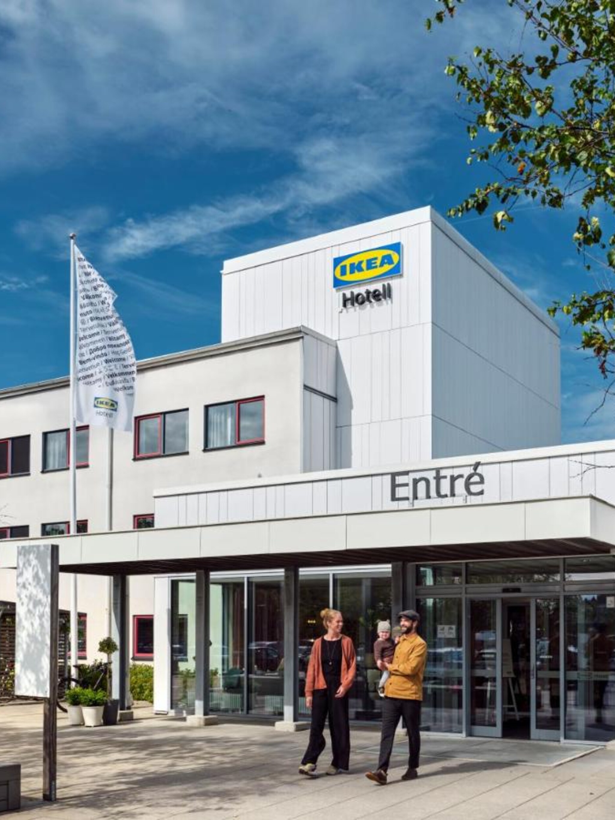 valkommen je kunt logeren in het ikea hotell en zo ziet ie eruit
