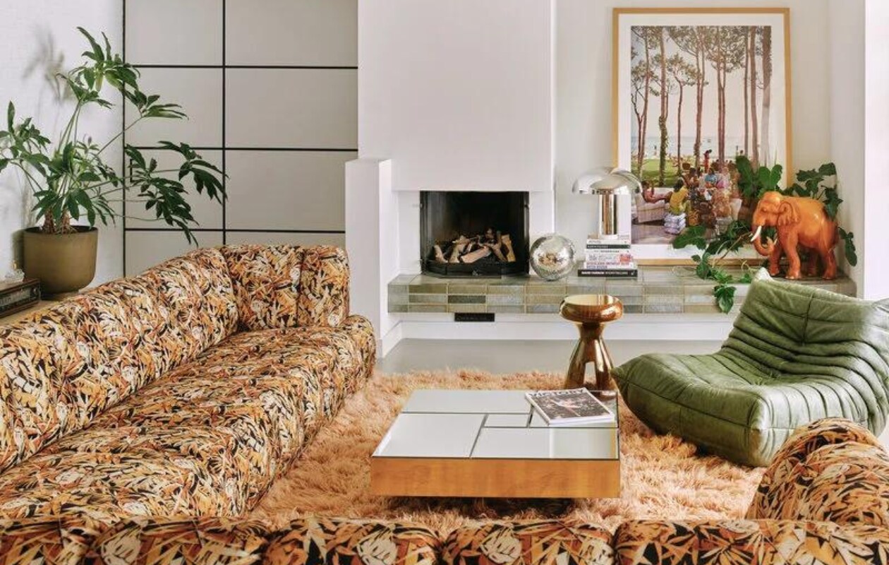 Retro woonkamer, woonstijl, HKliving HKliving