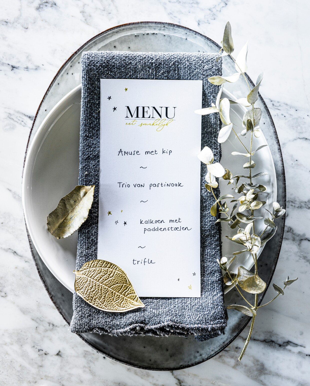 Geen productinformatie beschikbaar. vtwonen bijlage tafeldecoratie 12-2019 | styling Corrien Flohil | fotografie Sjoerd Eickmans