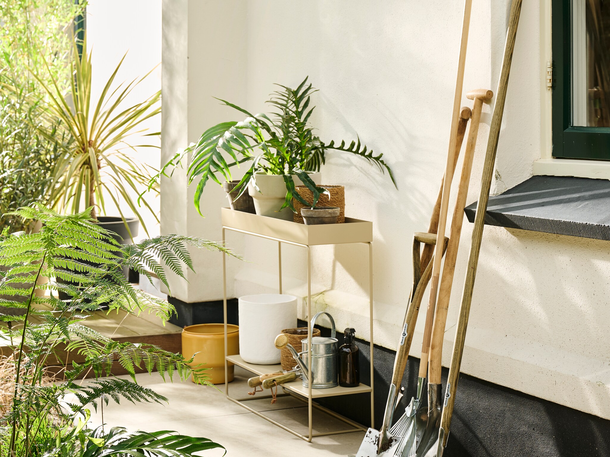 rommelige tuin opruimen tips