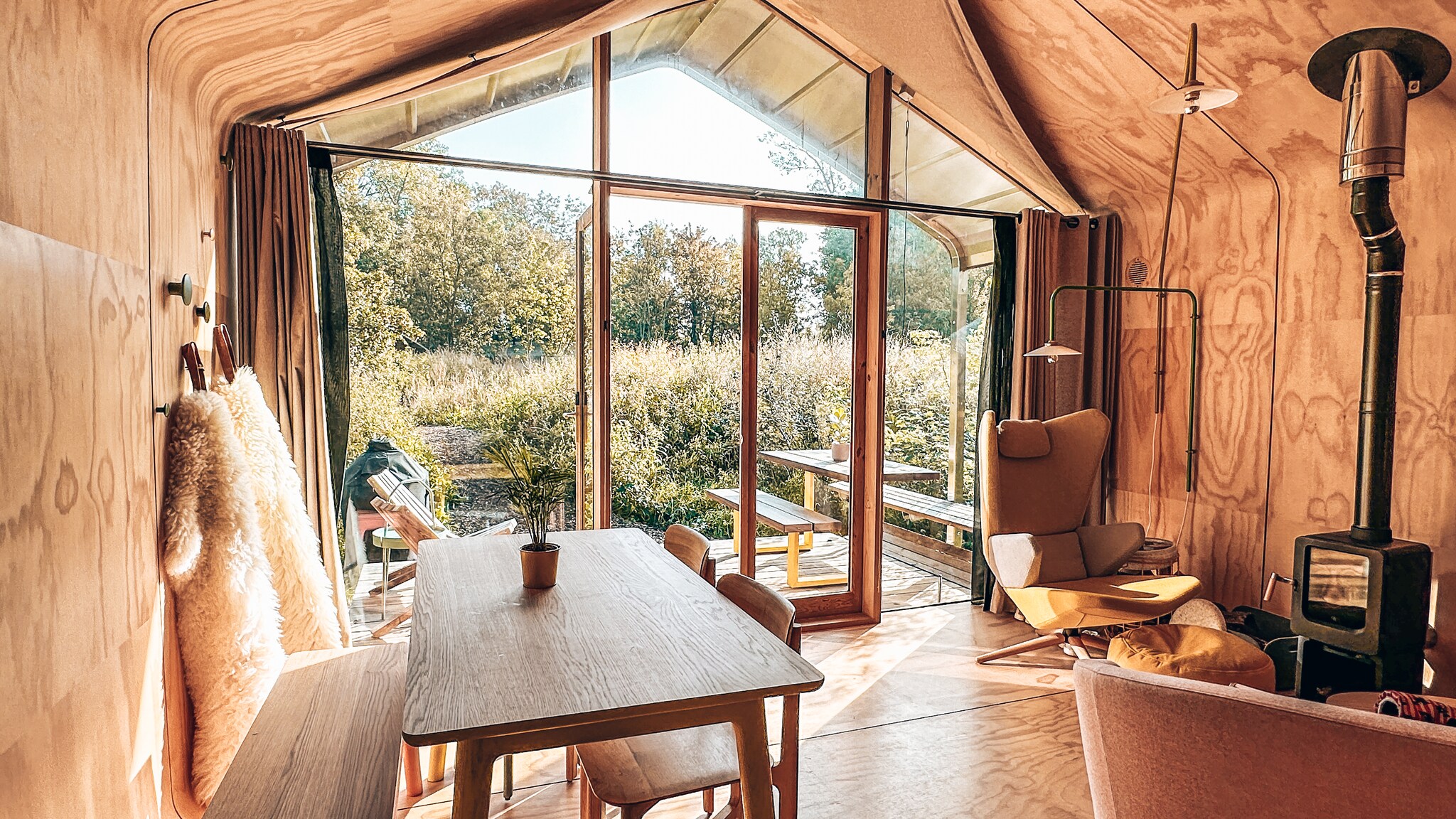 Interieur tiny house Les Cabanes Eigen beeld