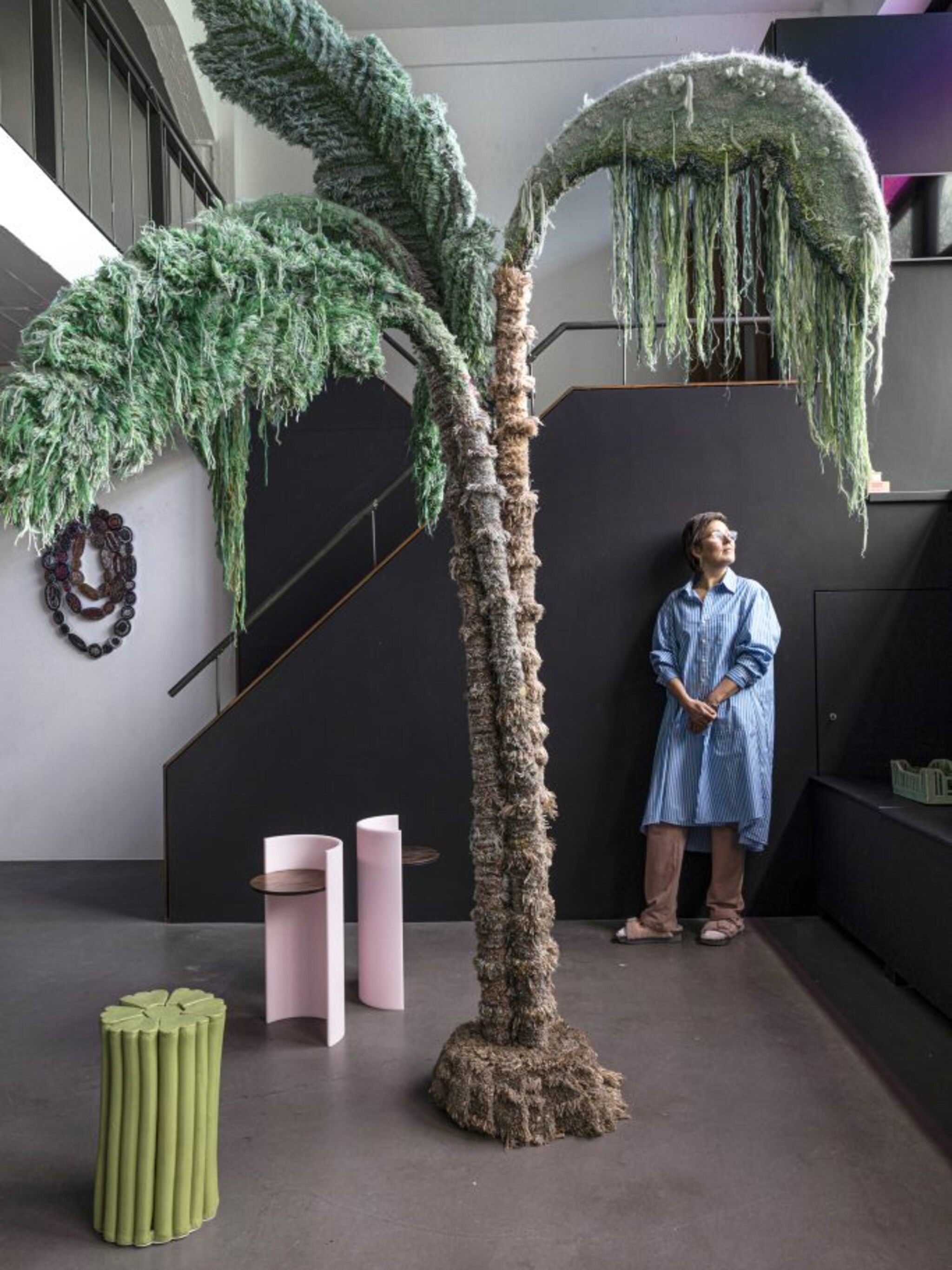 binnenkijken bij een galeriehouder werk en prive mogen van mij in elkaar overlopen