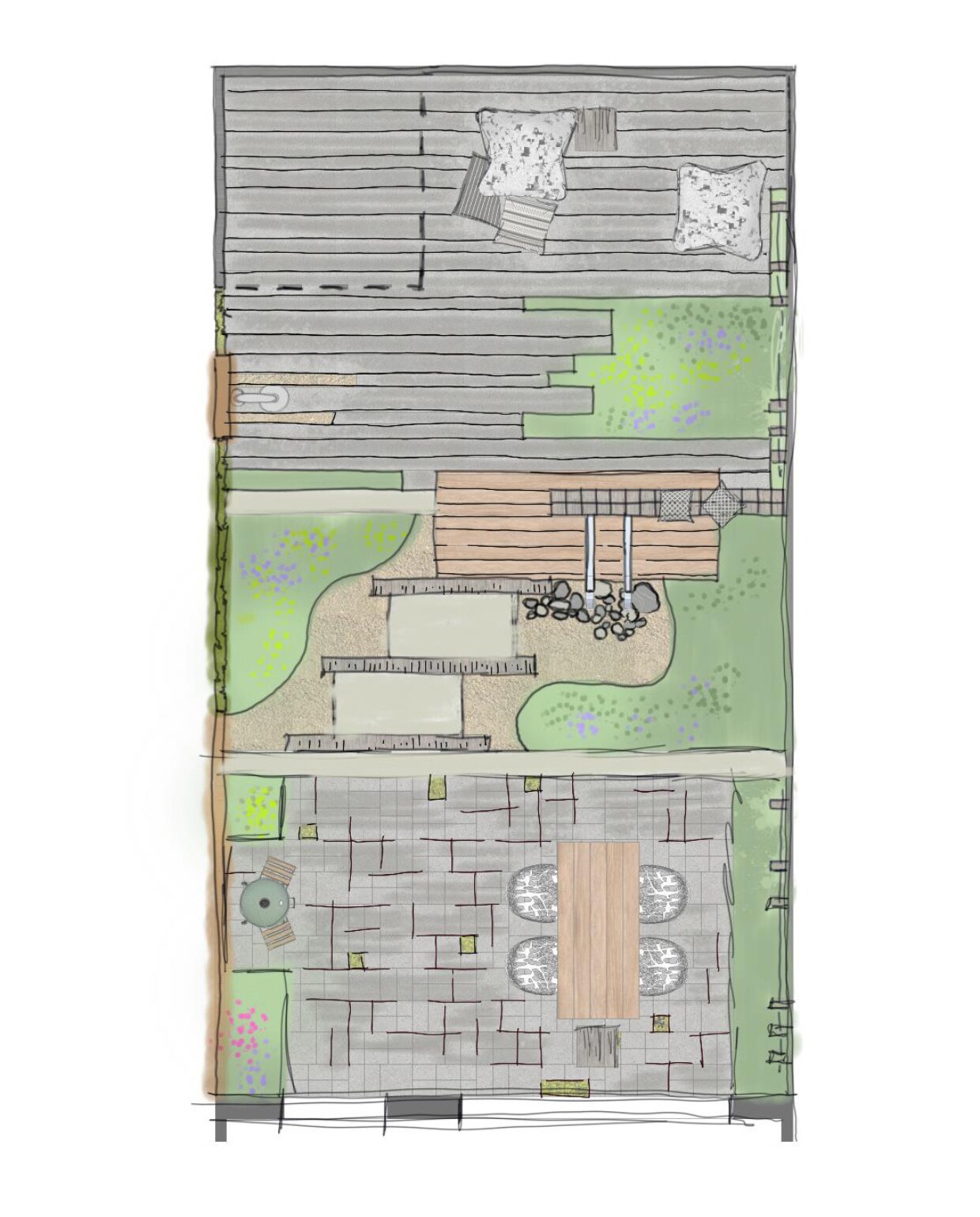 tuinontwerp Jikke Hamerpagt, special tuin 10. vtwonen special tuin 10 | productie Corrien Flohil | tuinontwerp Jikke Hamerpagt