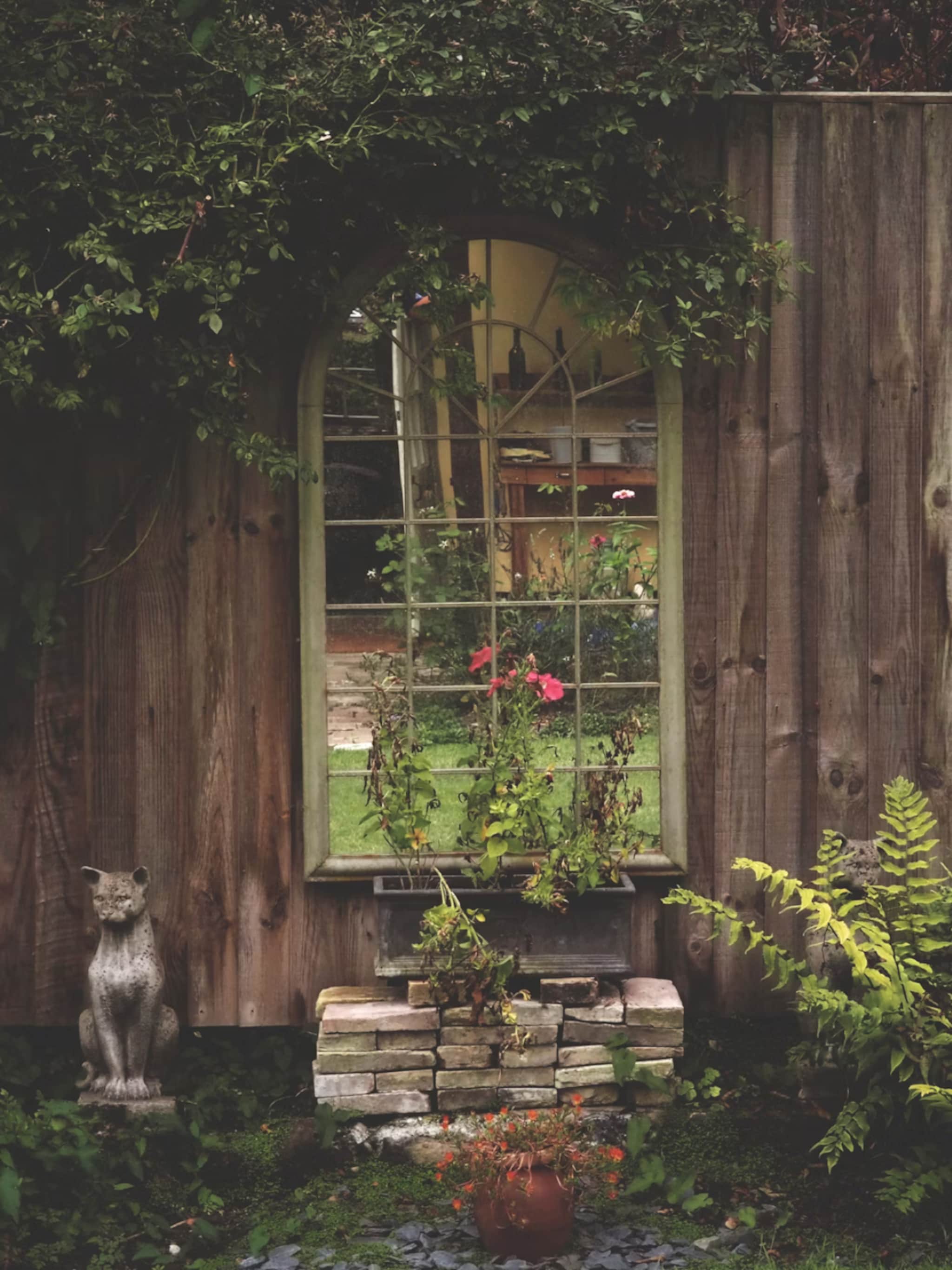 4x inspiratie voor een buitenspiegel in de tuin