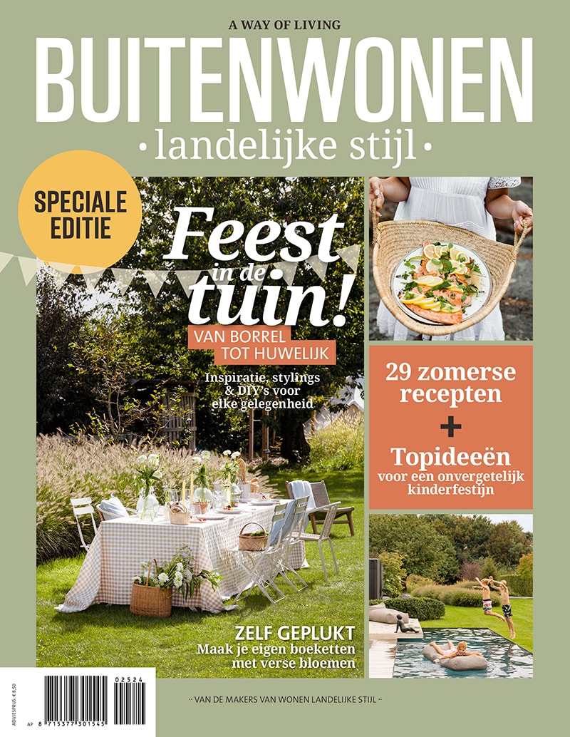 Feest in de tuin! Buitenwonen Landelijke Stijl