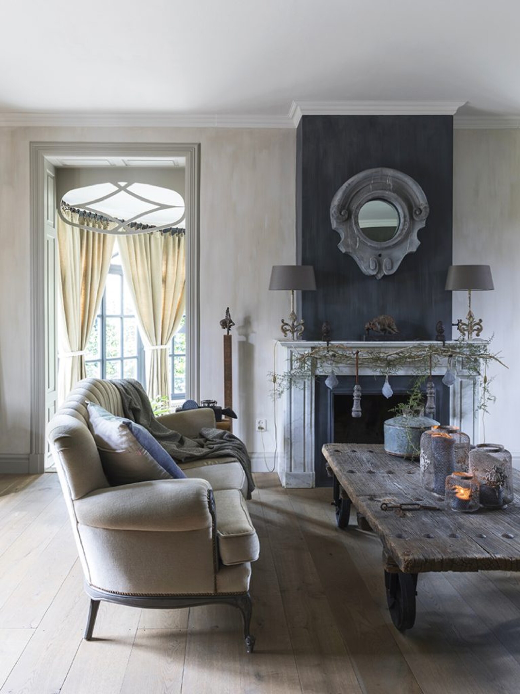 de juiste kleuren kiezen voor een landelijk interieur