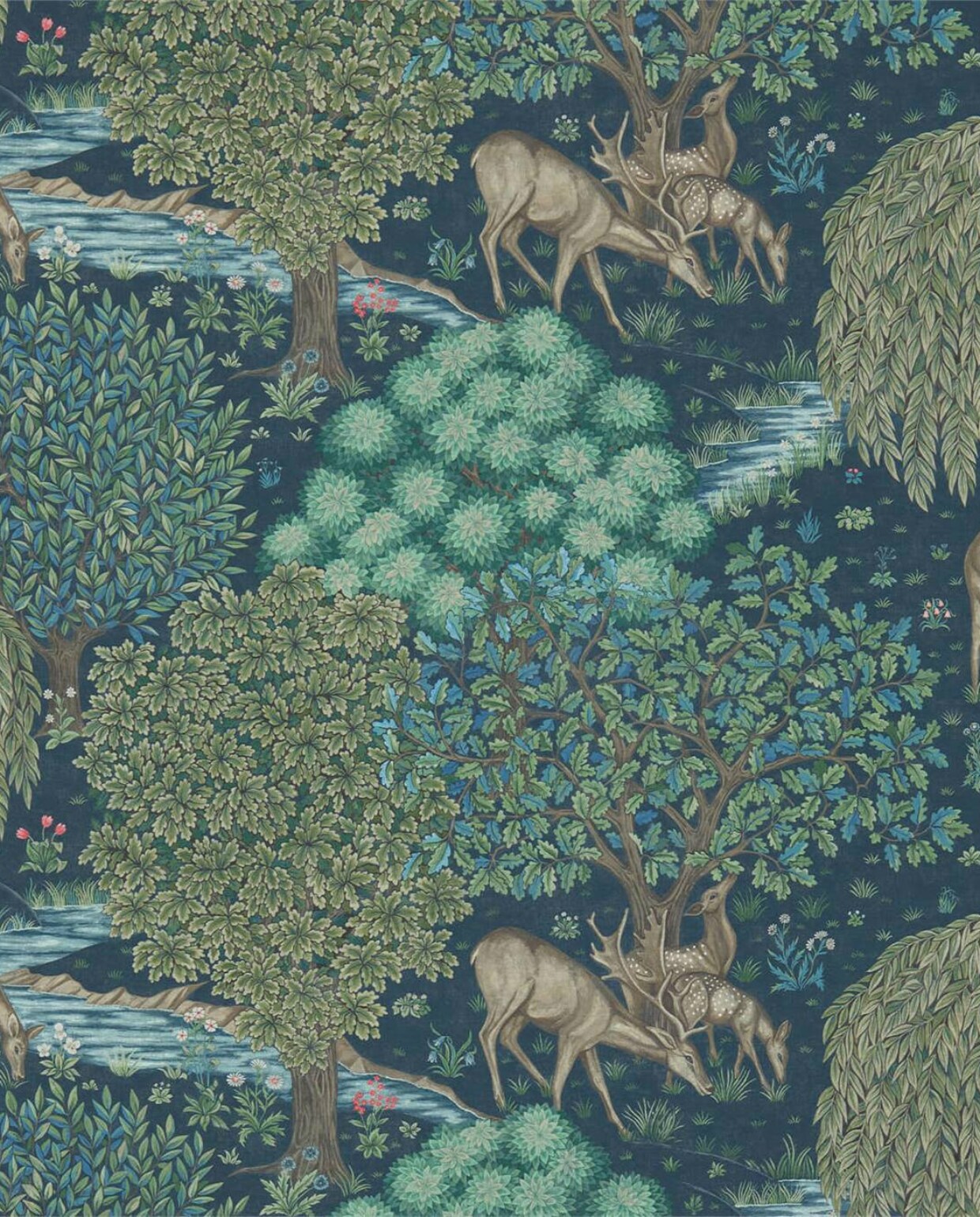 Morris &amp; Co The Brook Blauw Morris &amp; Co