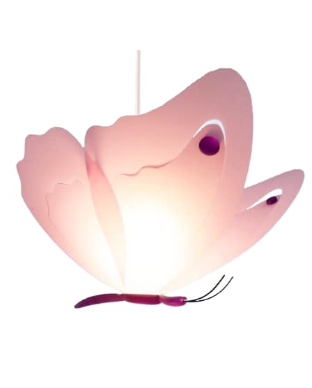 LILAC BUTTERFLY kinderhanglamp Etsy