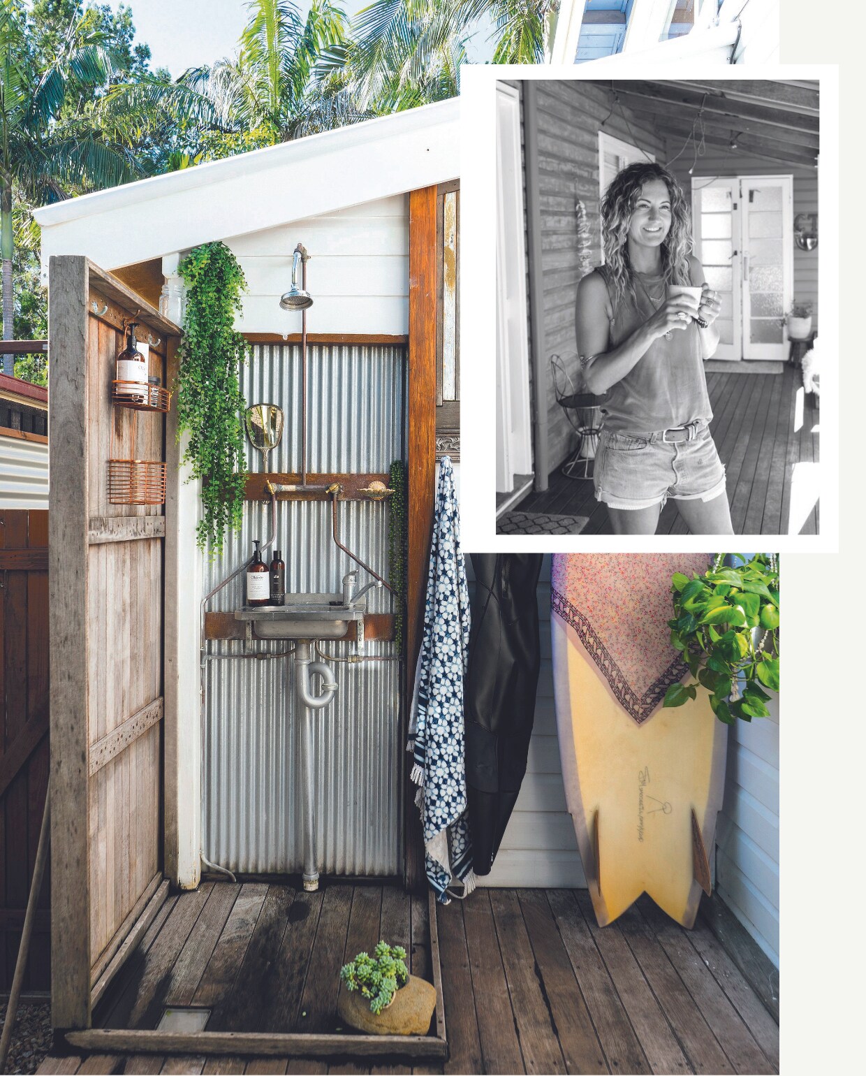 Boek Surf Shacks Vol.2, Gestalten 2020, p 30 en 32 Matt Titone Boek Surf Shacks Vol.2, Gestalten 2020, p 30 en 32 Matt Titone