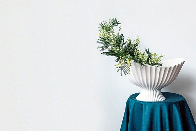 Foto en styling Kaatje Verschoren – Met dank aan philippo-rozen.be voor de bloemen en gaest.design voor de vaas