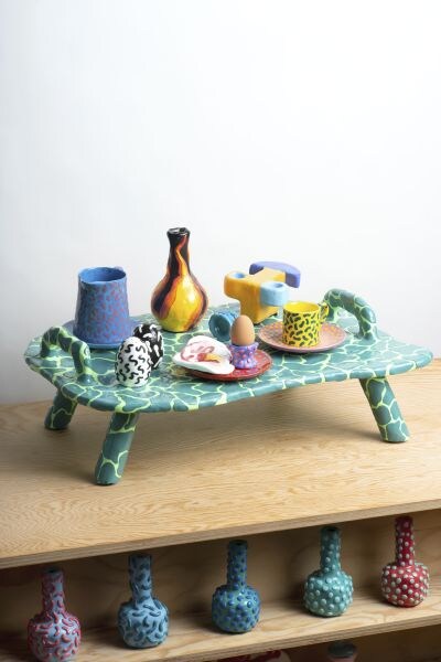 Ontbijt-op-bedset, in opdracht gemaakt voor Pon The Online Store. Diego Faivre