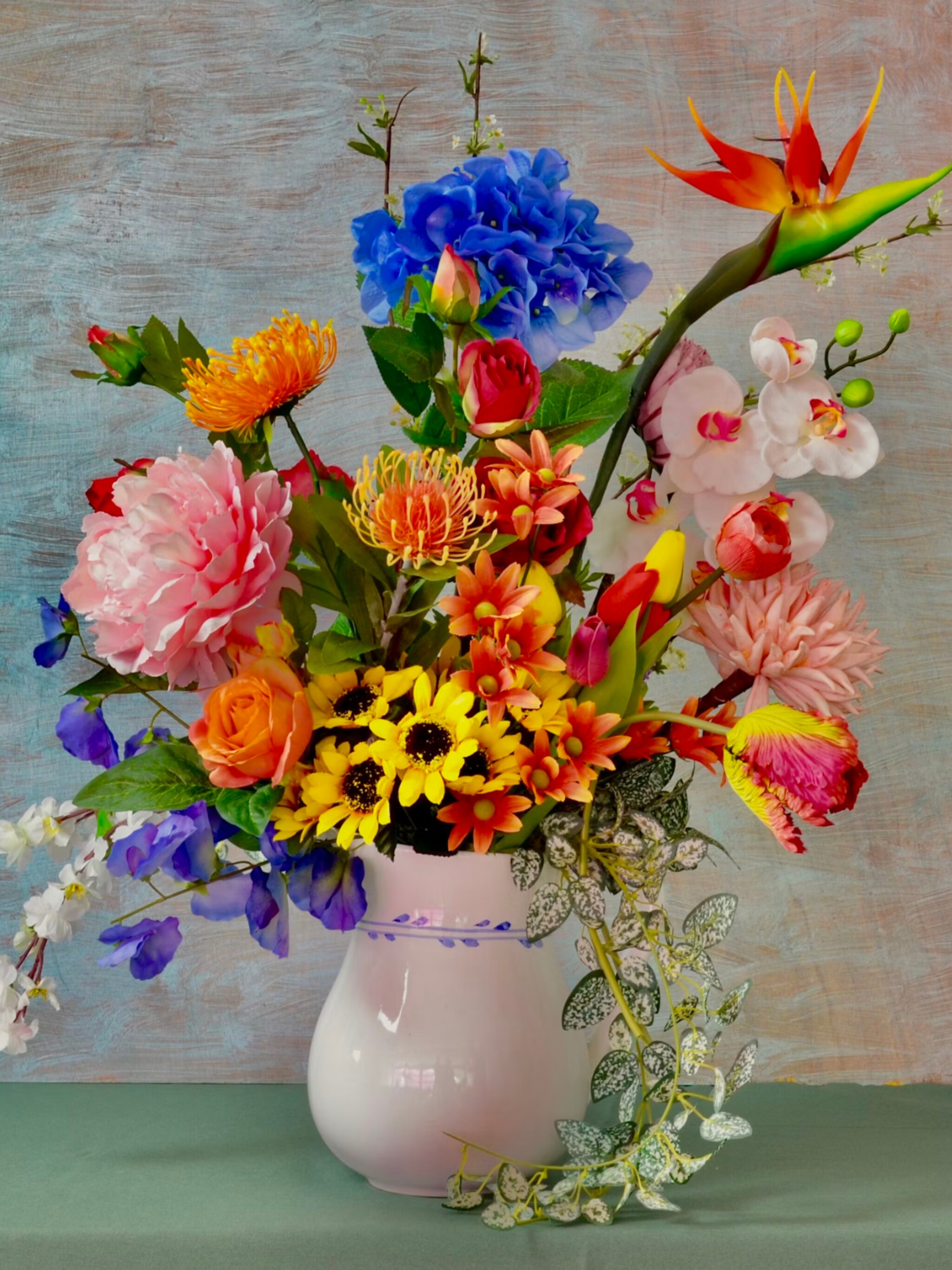 kunstbloemen inspiratie en styling