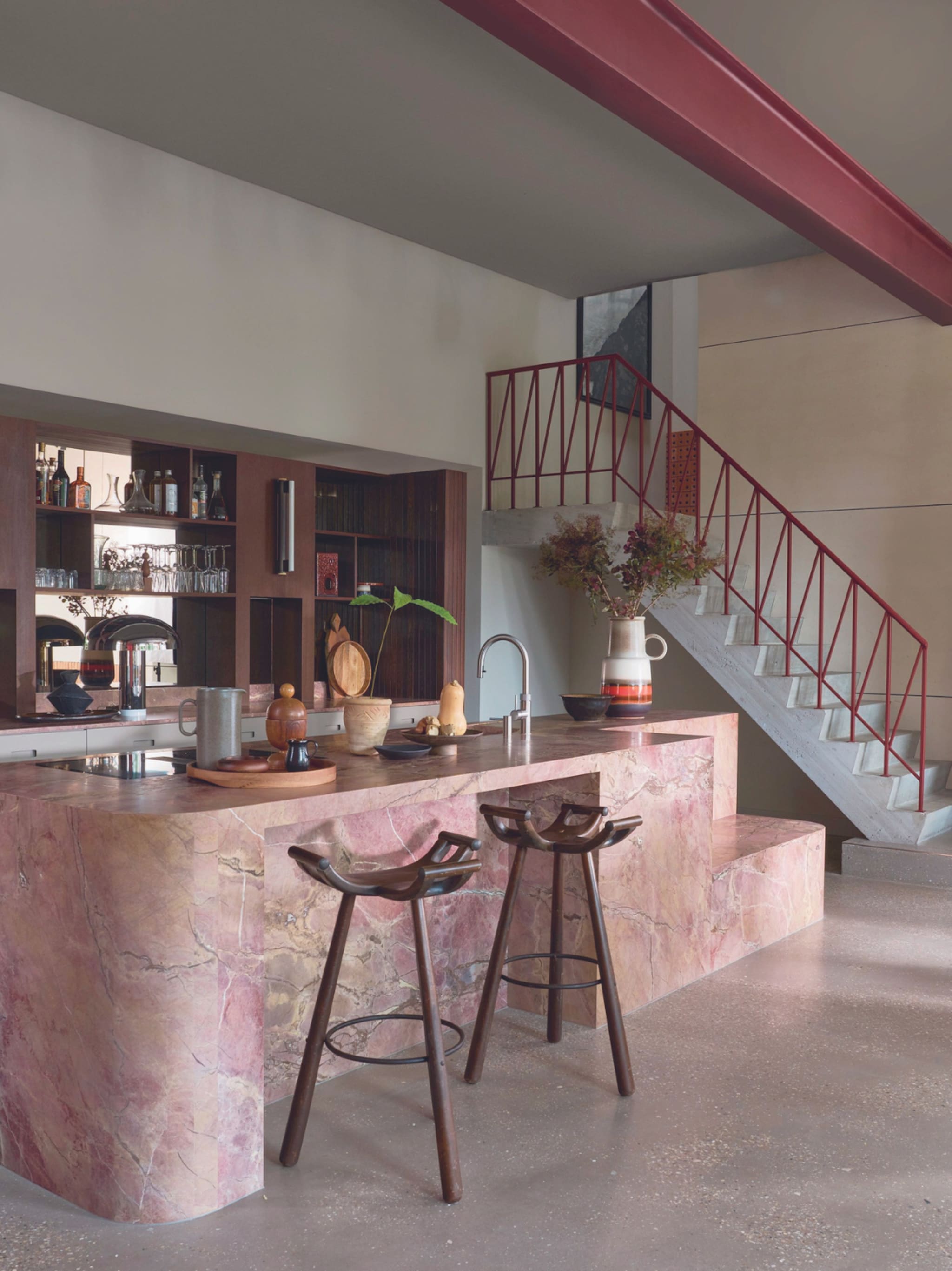 moodboard mix brutalisme midcenturymodern