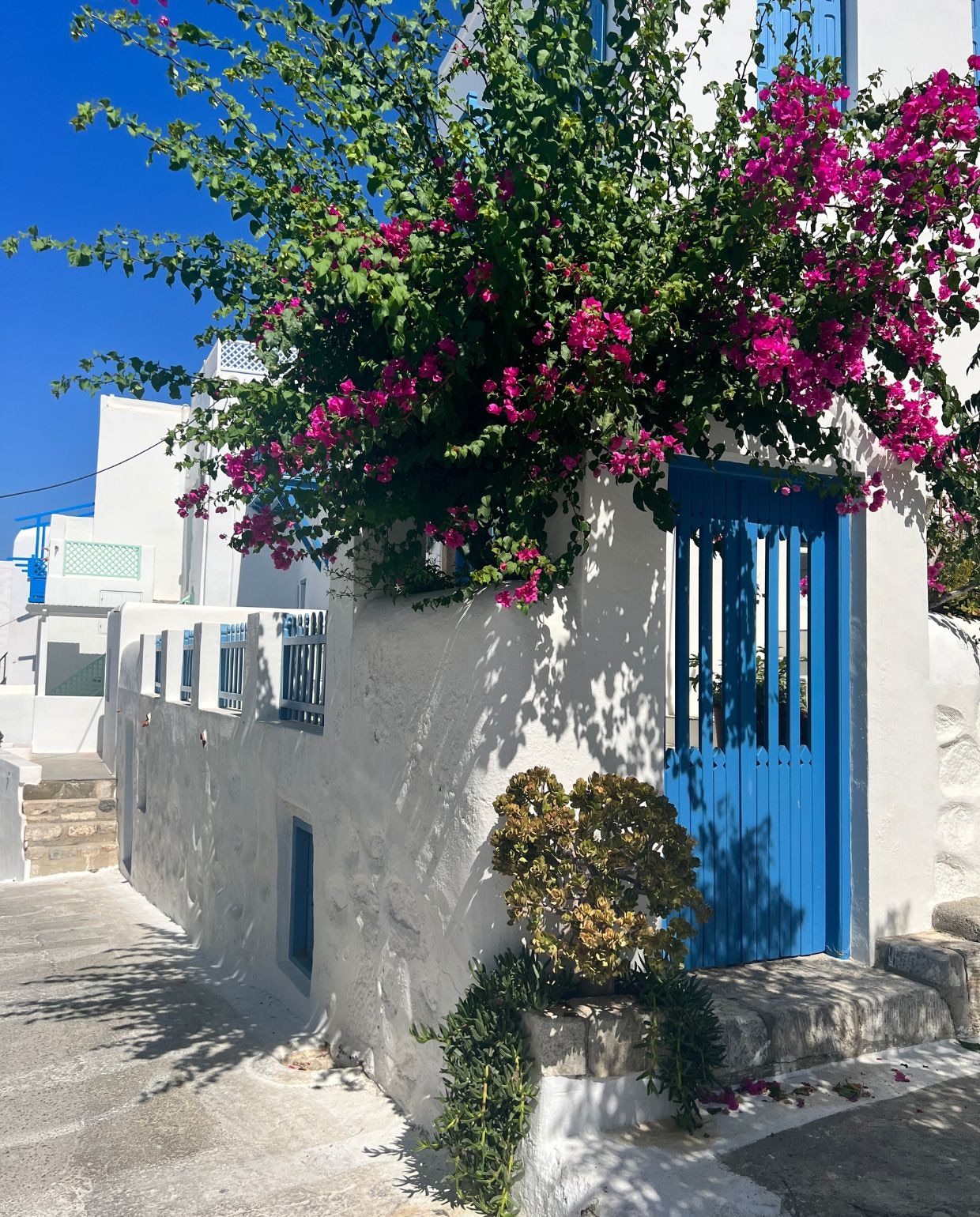 De straten van Chora op Astypalaia Adeline Mans