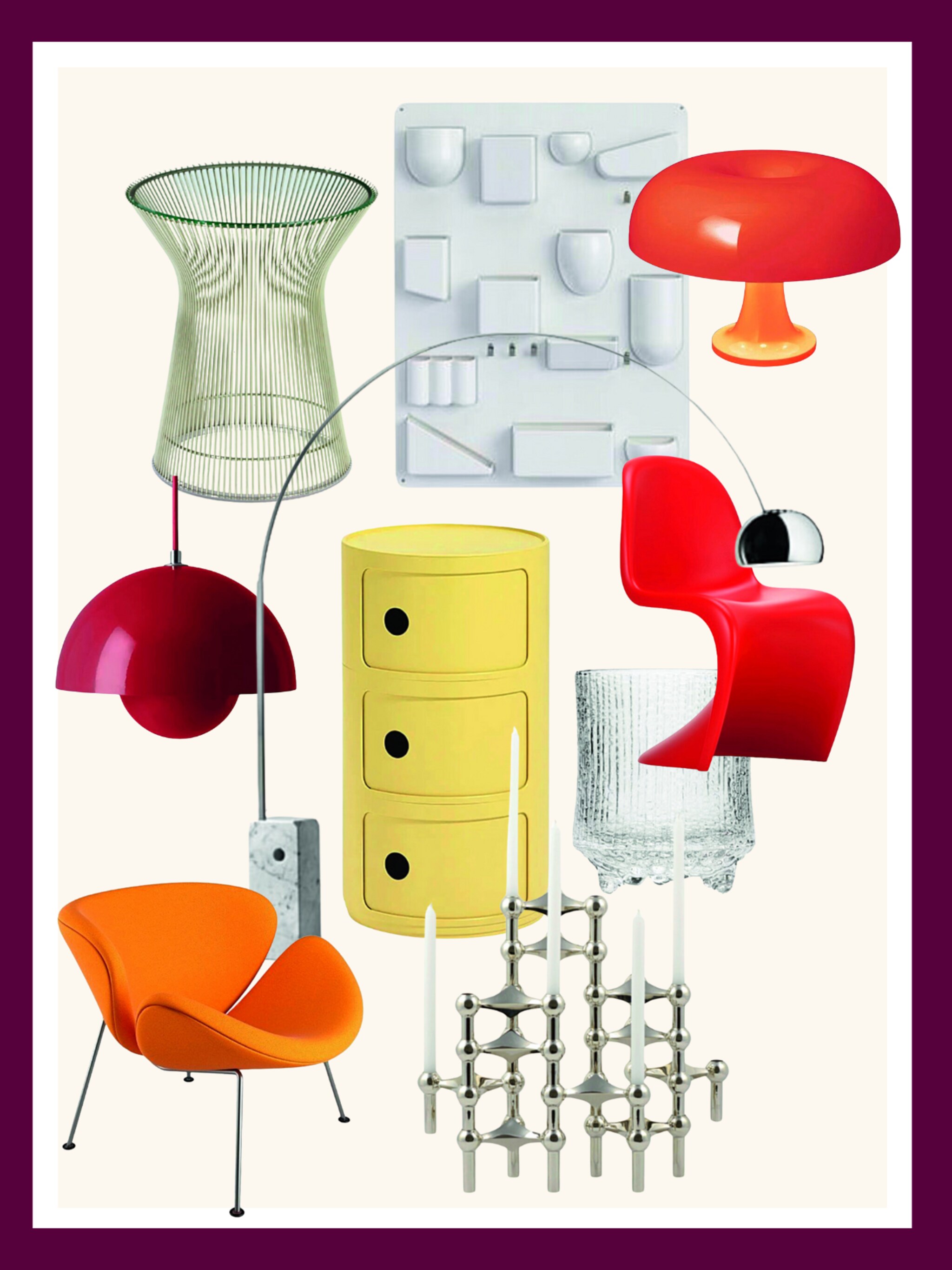 designklassiekers jaren 60 space age