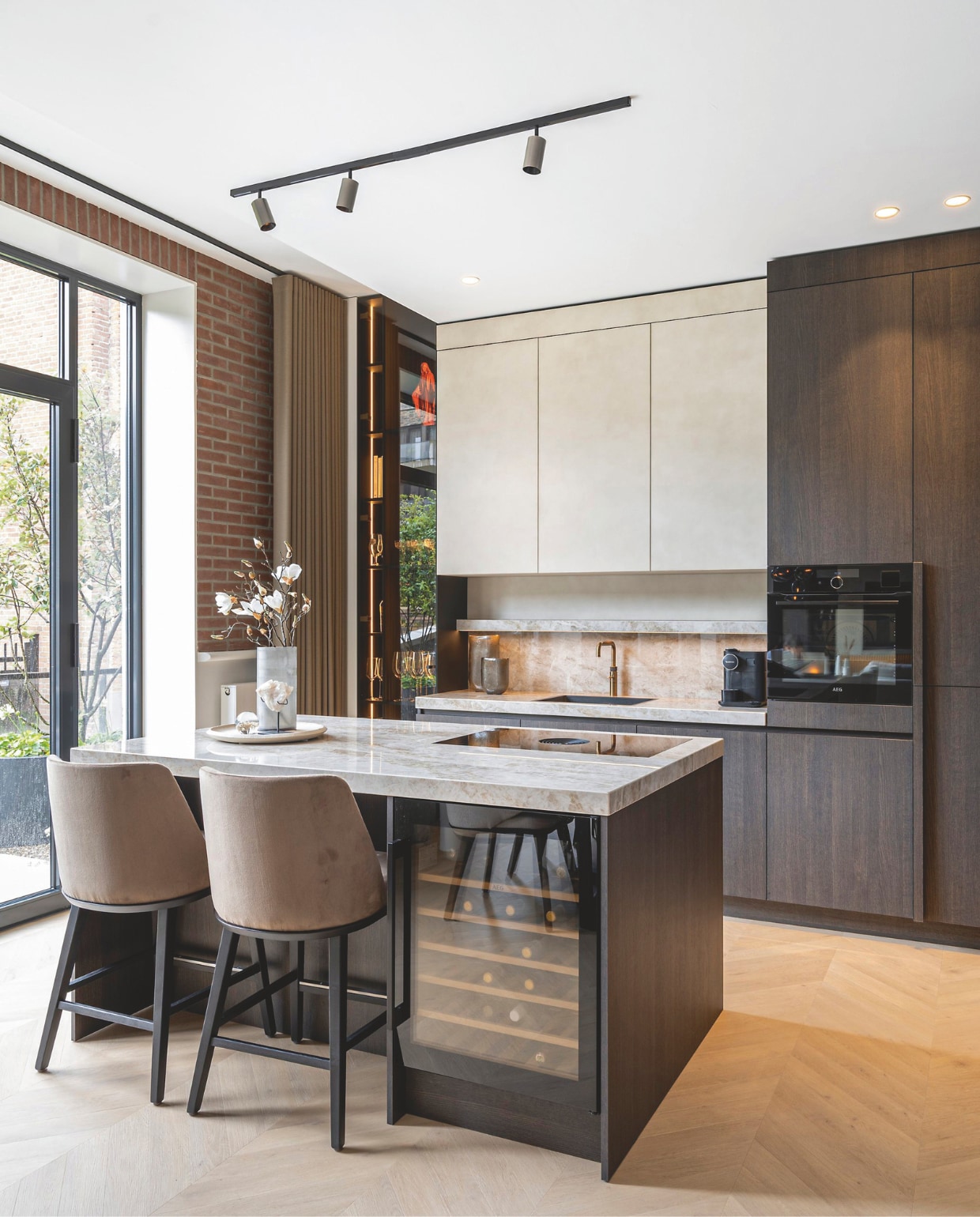Keuken is onderdeel van appartementen-project door Pieters Bouwheer stijlvol wonen 10-2024 | fotografie Denise Zwijnen