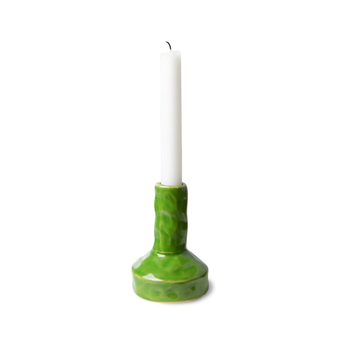 Kandelaar The Emeralds Ceramic Candle Holder van HKliving € 12,- (smallable.com). vtwonen