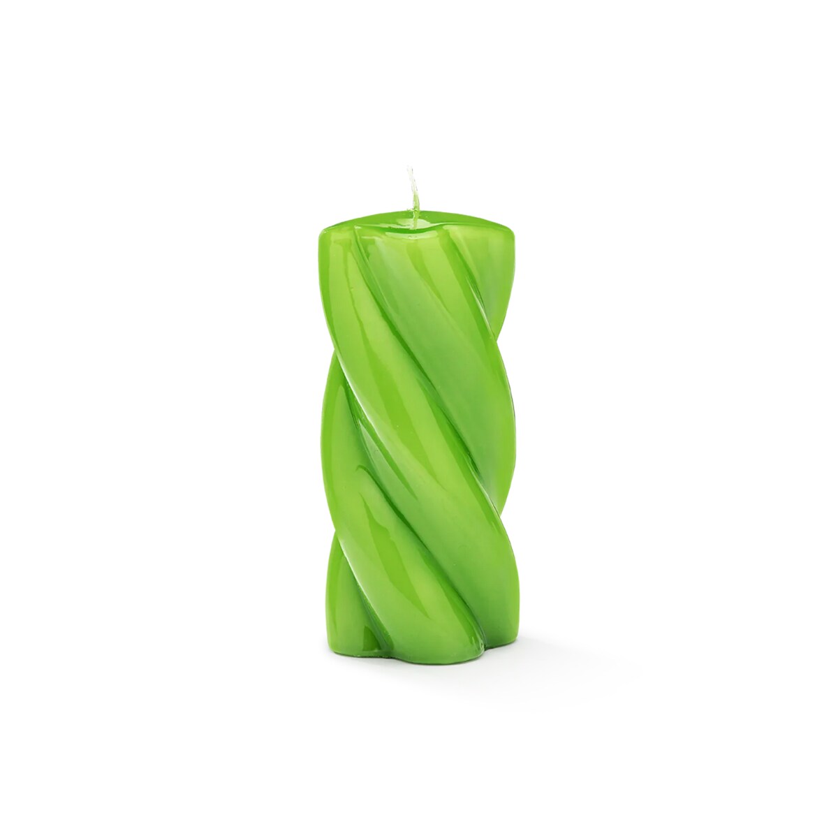 Kaars Long Twisted Blunt Candle van Anna + Nina € 17,95 (anna-nina.nl) vtwonen