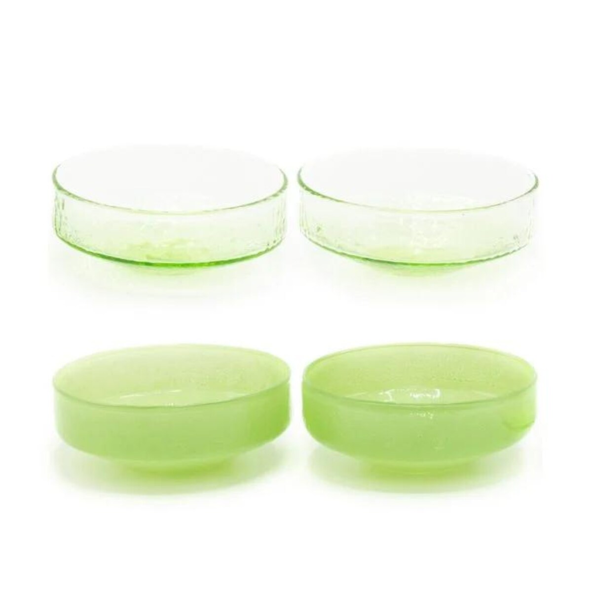 Glazen schaaltjes Claude van Brût Homeware, set van 4 € 42,50 (vtwonen.nl/shop) vtwonen
