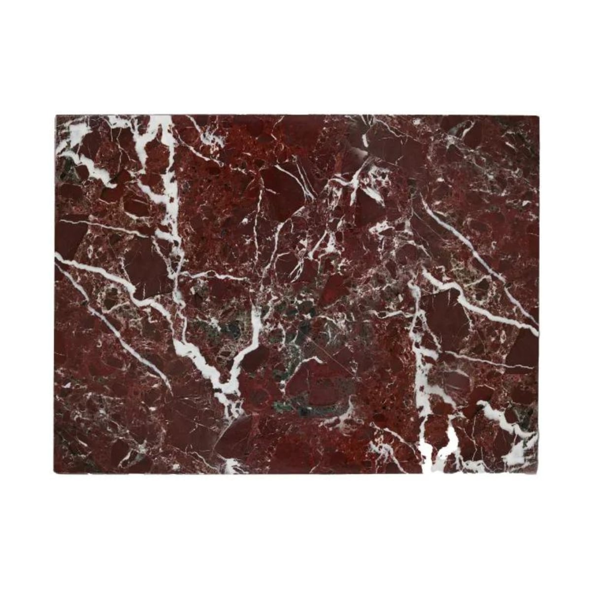 HKlivingMarble Cutting Board snijplank 50x40 burgundy polished HKliving