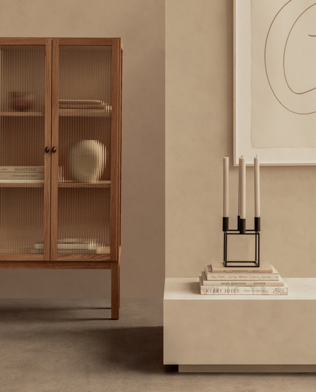 (Audo) Curiosity Cabinet, Kubus 4 kandelaar ( Audo copenhagen