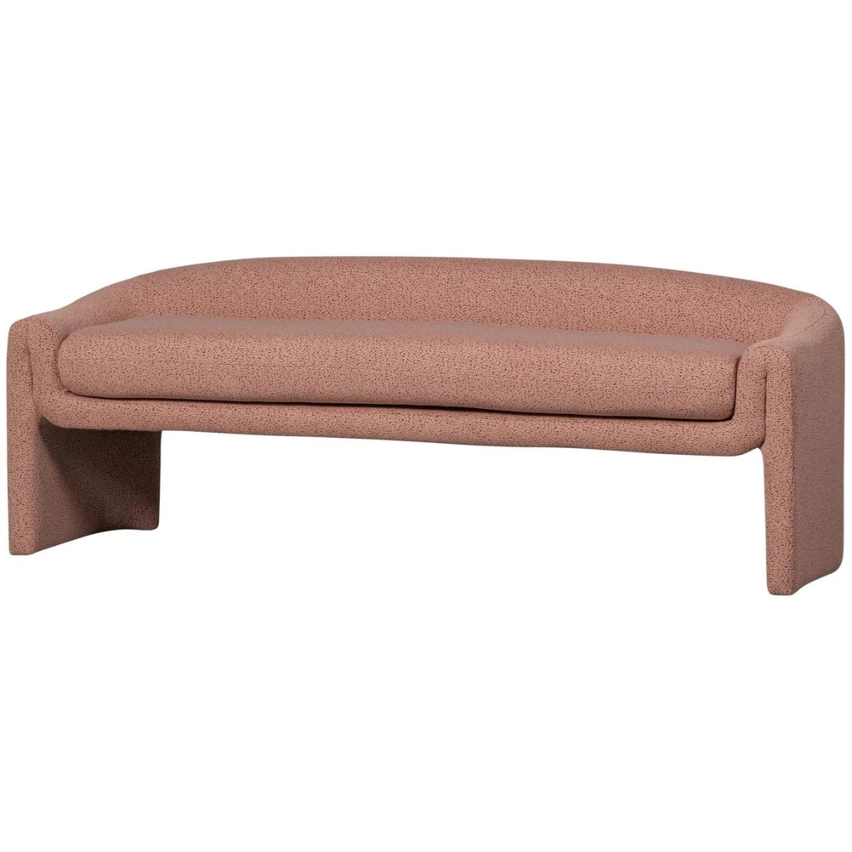BePureHome Zone Bankje - Polyester - Rose Dust BePureHome