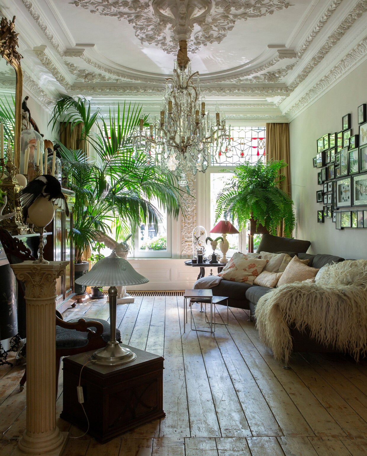Souterrain en bel-etage in een grote stad. vtwonen 11-2024 | fotografie Anouk de Kleermaeker