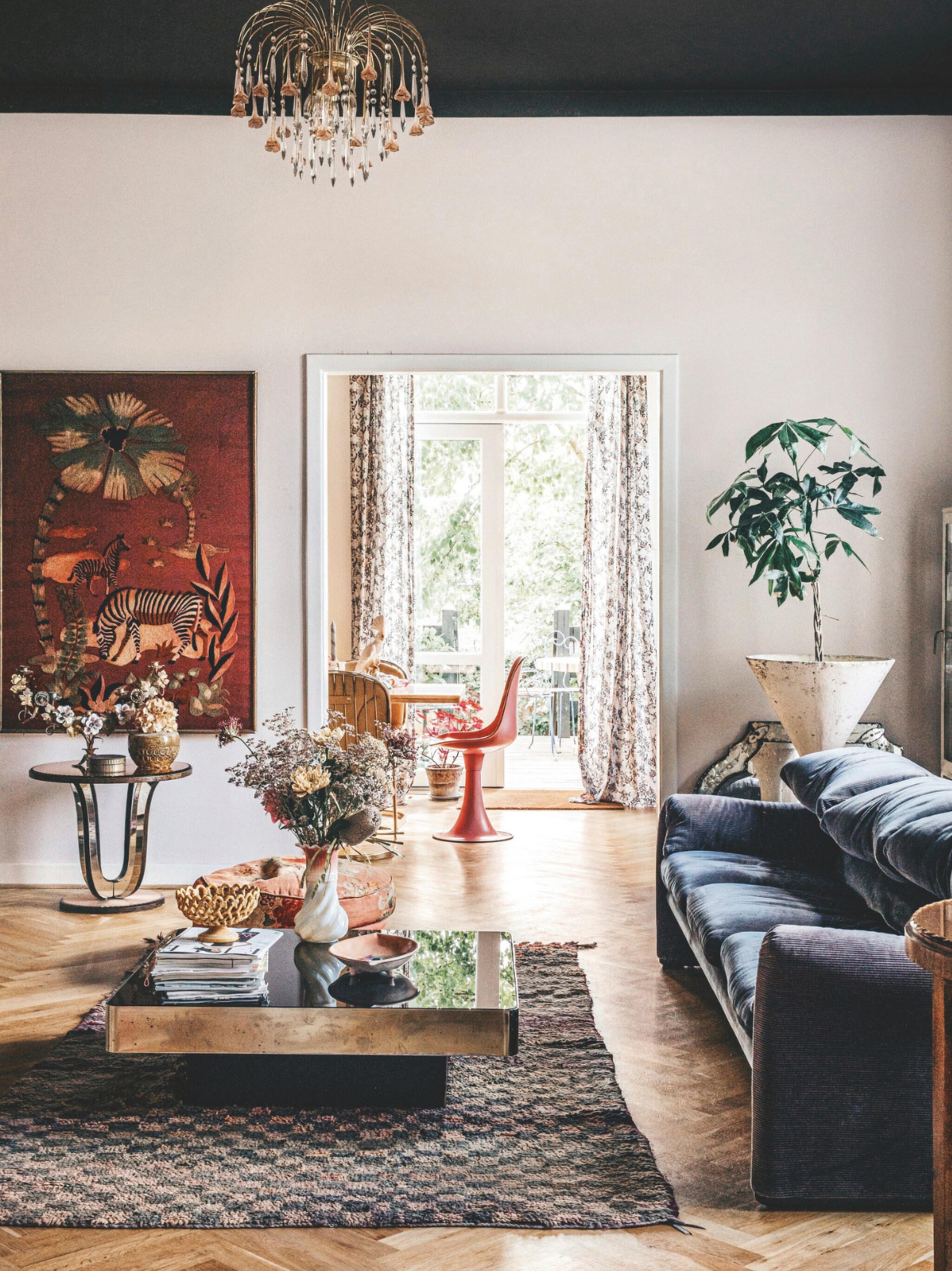 binnenkijken in bohemian vintage woning