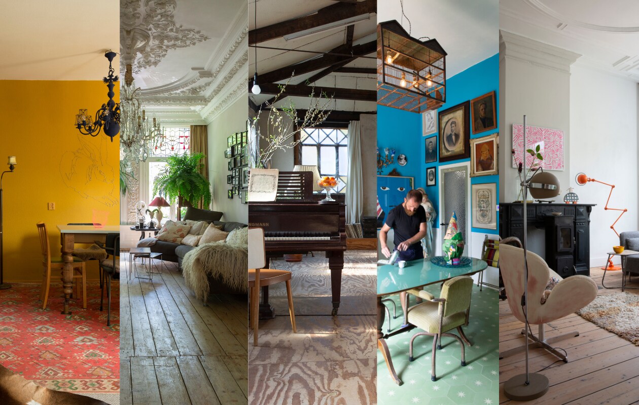 Alle huizen van galerij KIJK in één afbeelding, fotografie Anouk de Kleermaeker. vtwonen 11-2024 | fotografie Anouk de Kleermaeker
