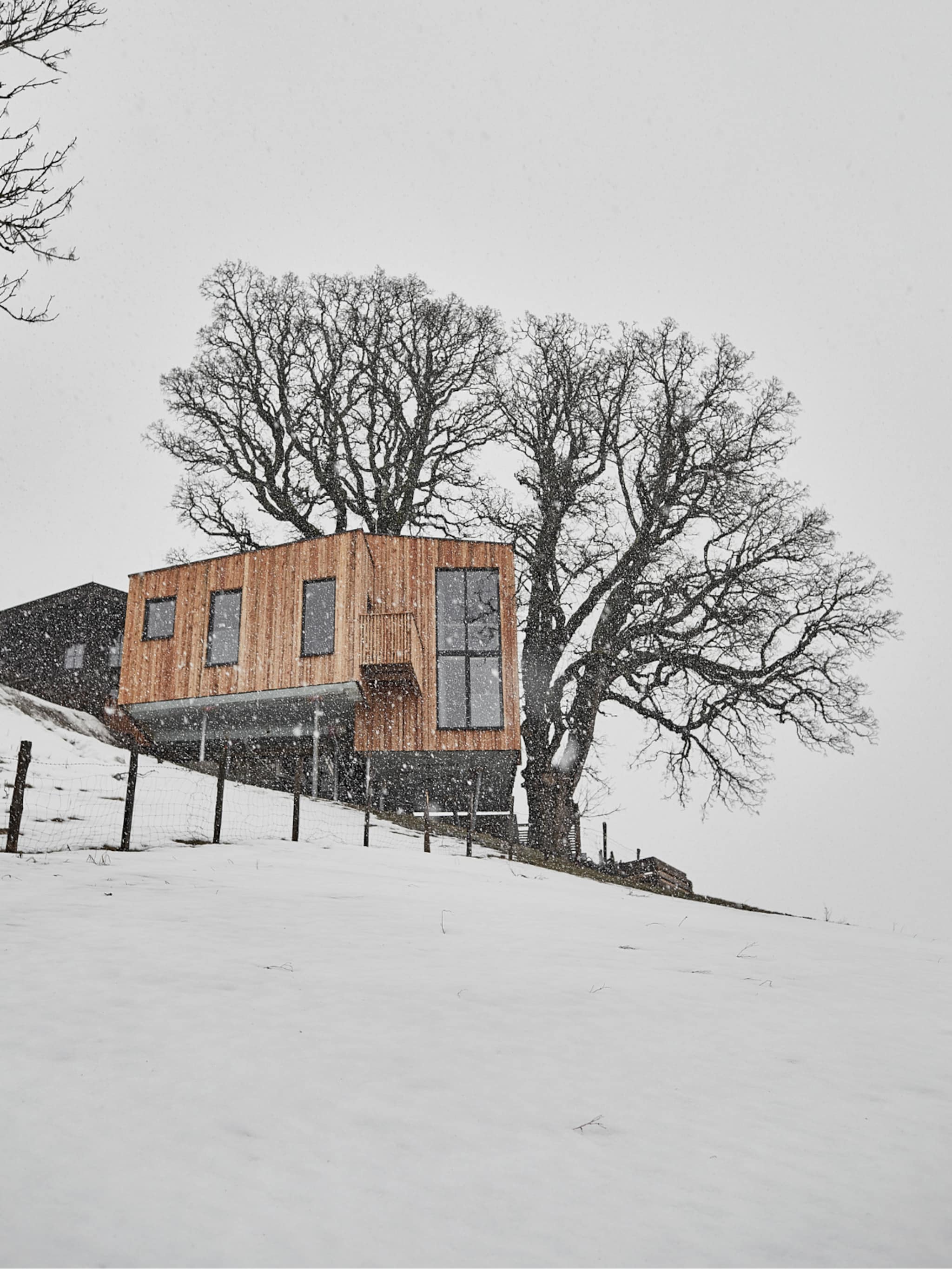 binnenkijken in duurzame boomhut bij tirol