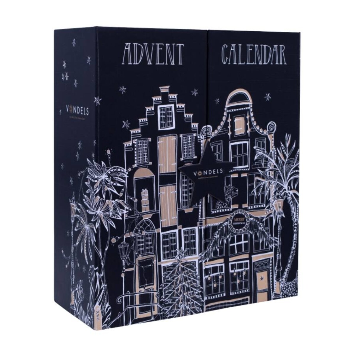 Advent calendar w/Vondels medium ornaments set of 9 w/box Vondels
