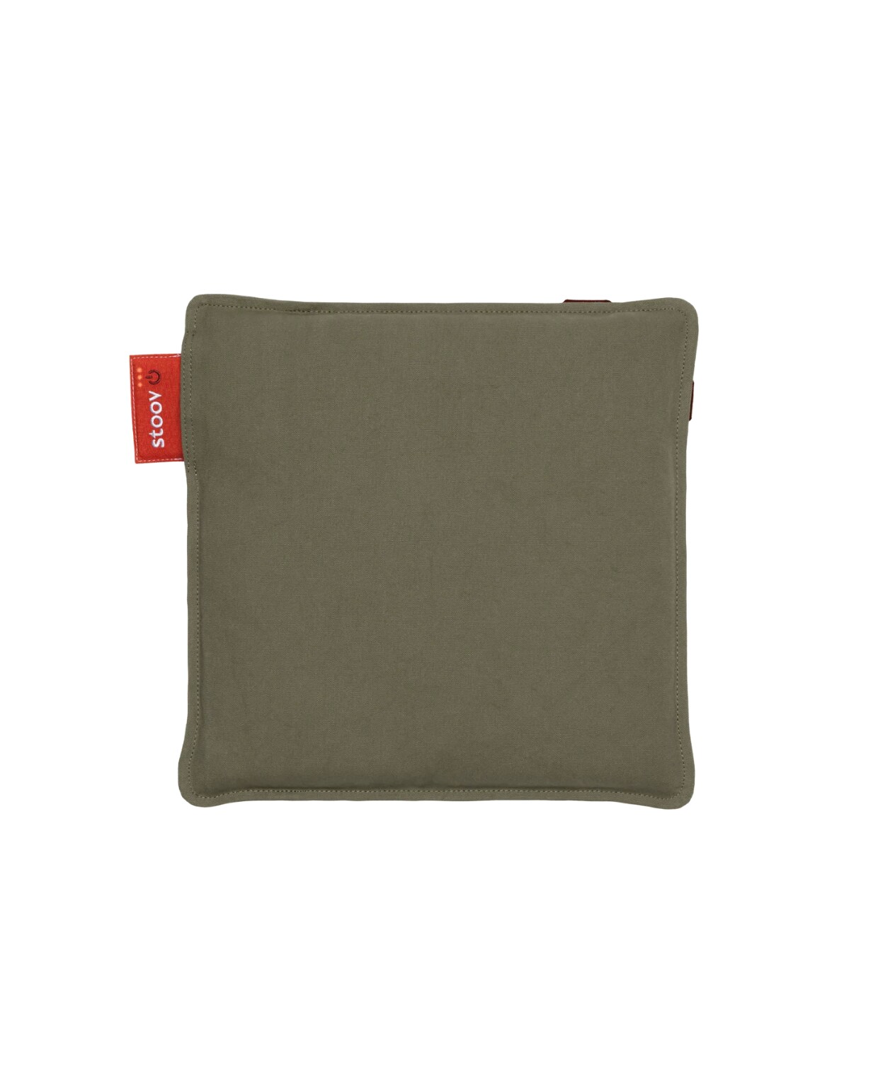 Verwarmd zitkussen One in Canvas Fern Green, 40x40 cm € 109,95 (stoov.com) Stoov