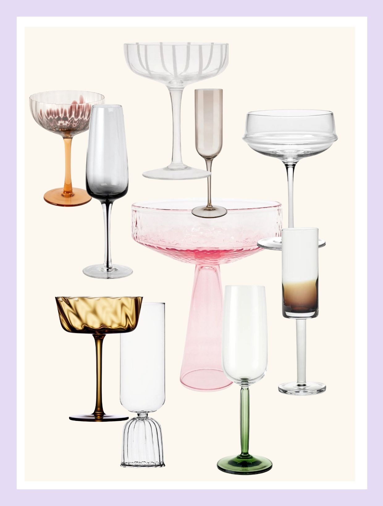 Met deze 10 unieke champagneglazen proost je extra feestelijk vtwonen 12-2024