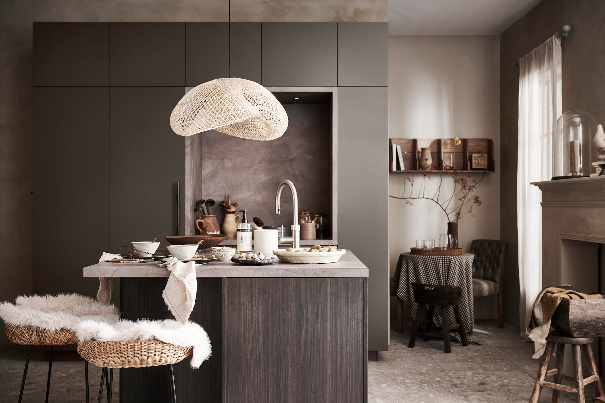 huiscollectie keuken, Raw Materials hanglamp vtwonen landelijk 01-2024 |